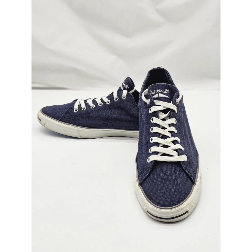 Converse Jack Purcell Sneakers Mens 11.5 Women 13 Navy  Canvas Low Top 121598